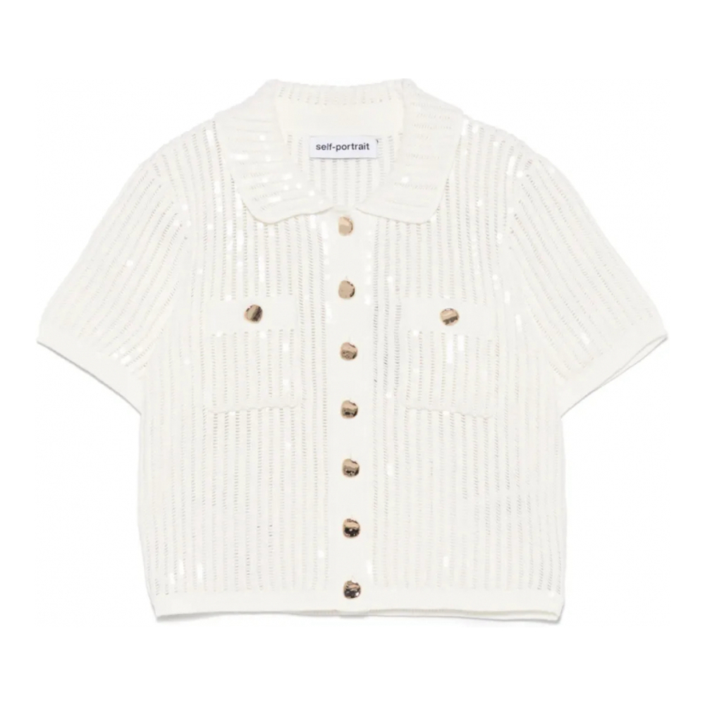 Cardigan à manches courtes pour Femmes