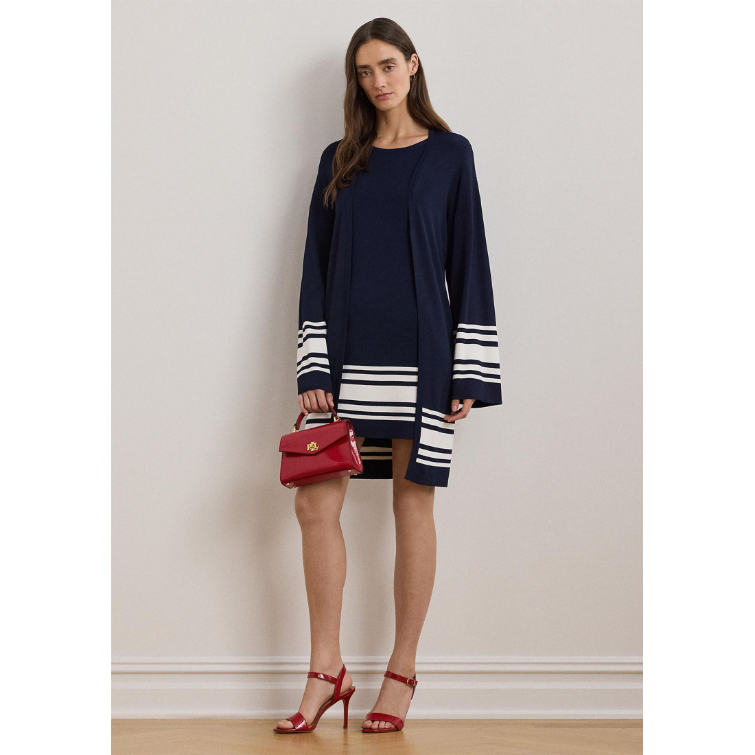 'Two Tone Cardigan' pour Femmes