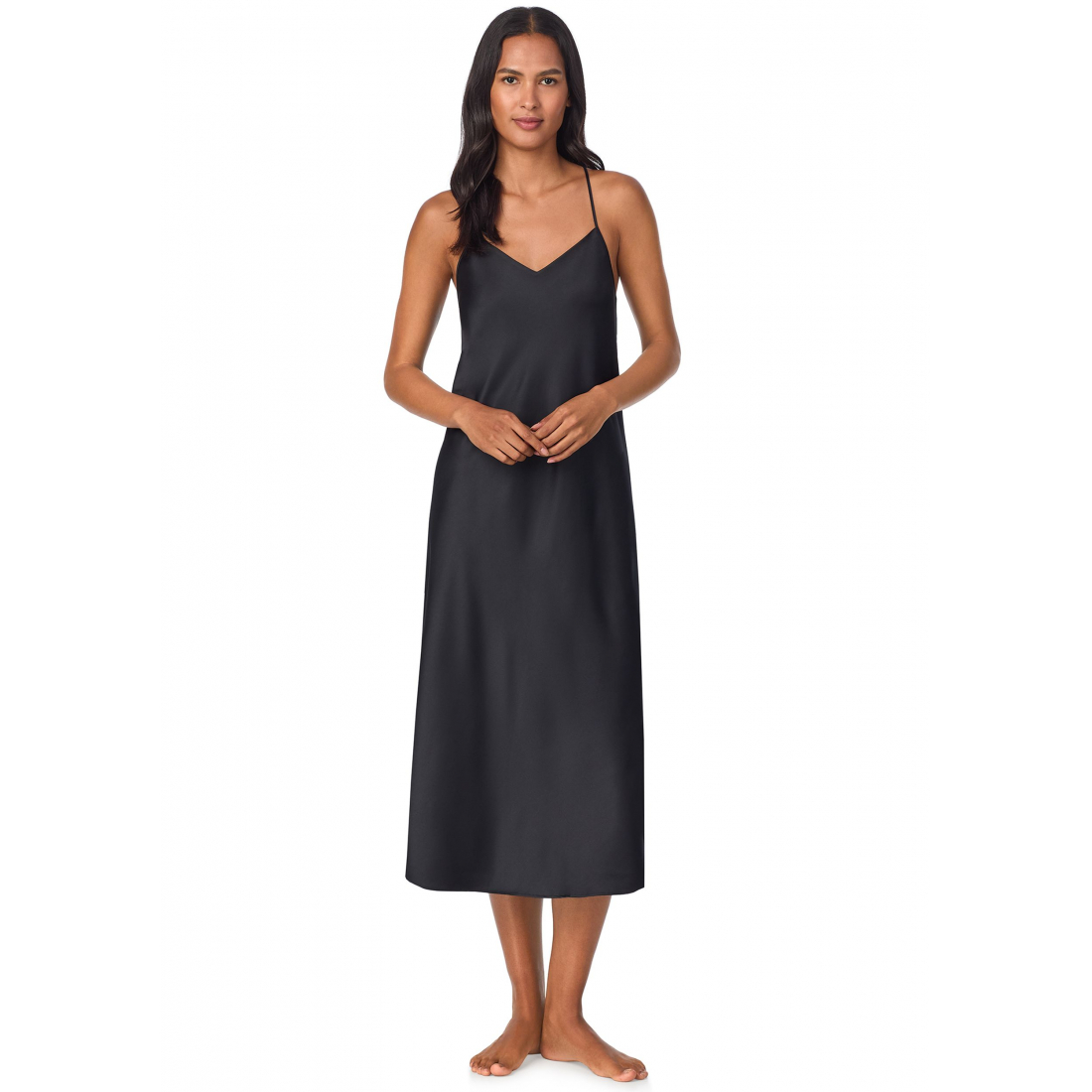 'Sleeveless V-Neck Long Gown' pour Femmes