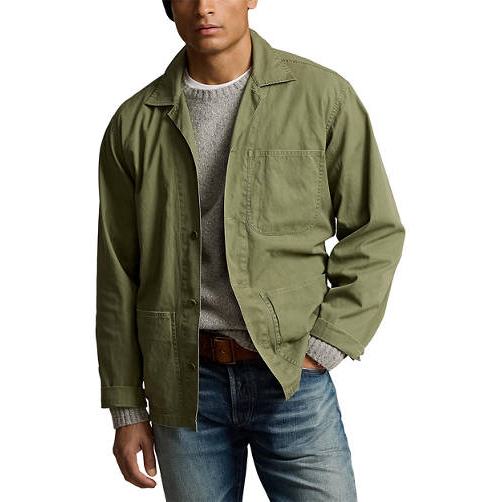 'Twill Overshirt' pour Hommes