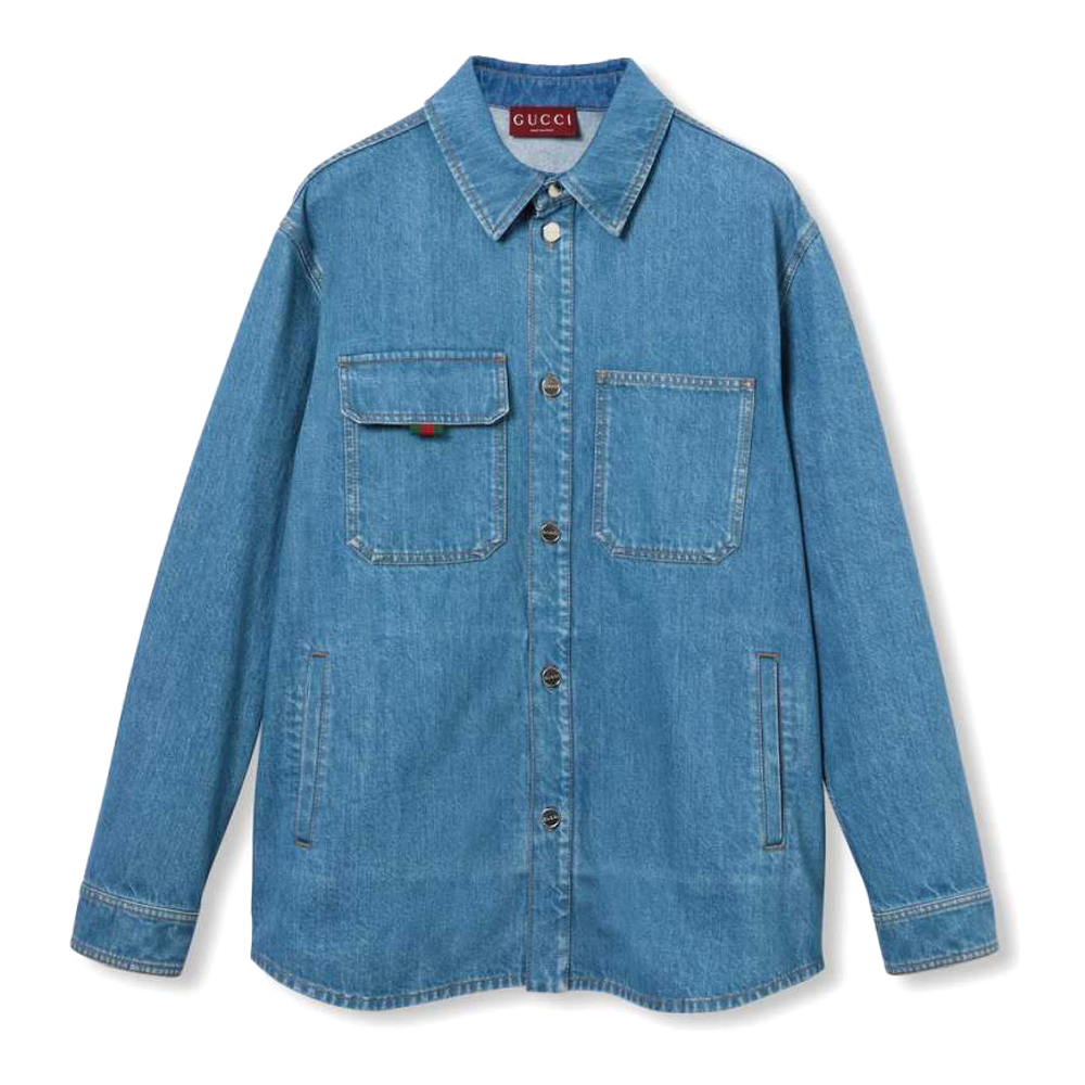 Chemise en Jean 'Relaxed Fit' pour Hommes