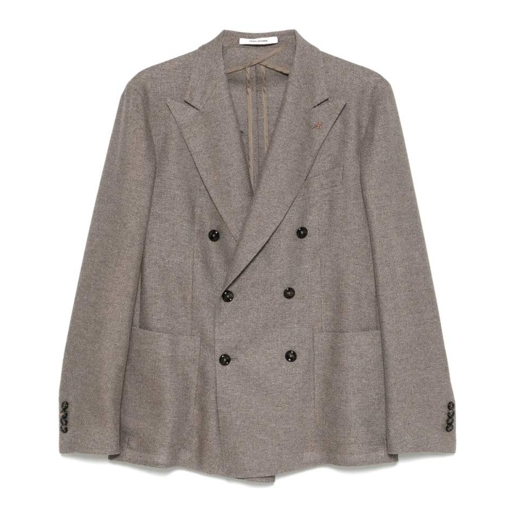 Blazer 'Mélange-Effect' pour Hommes