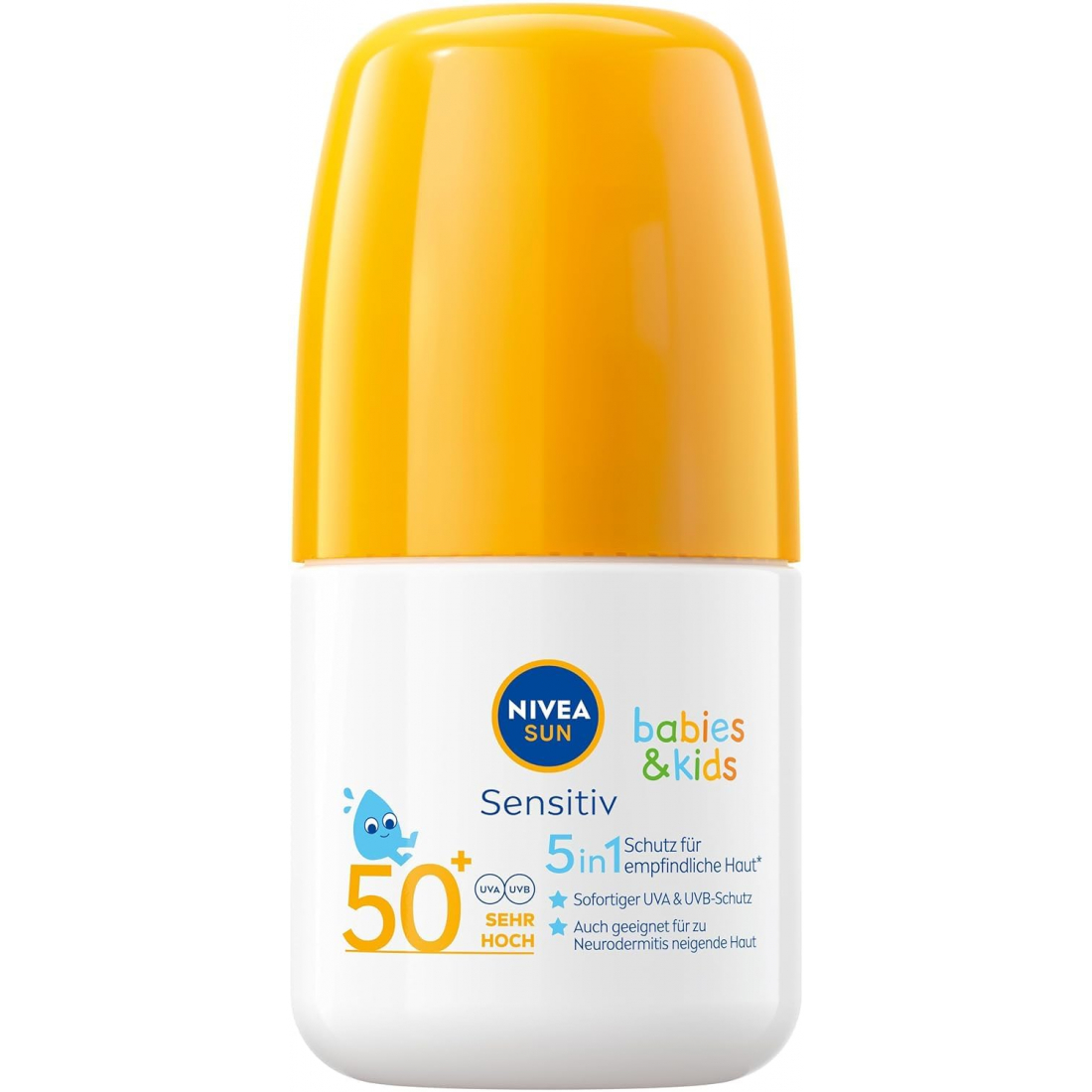 'Babies & Kids Sensitive SPF50+' Roll-on Sunscreen - 50 ml