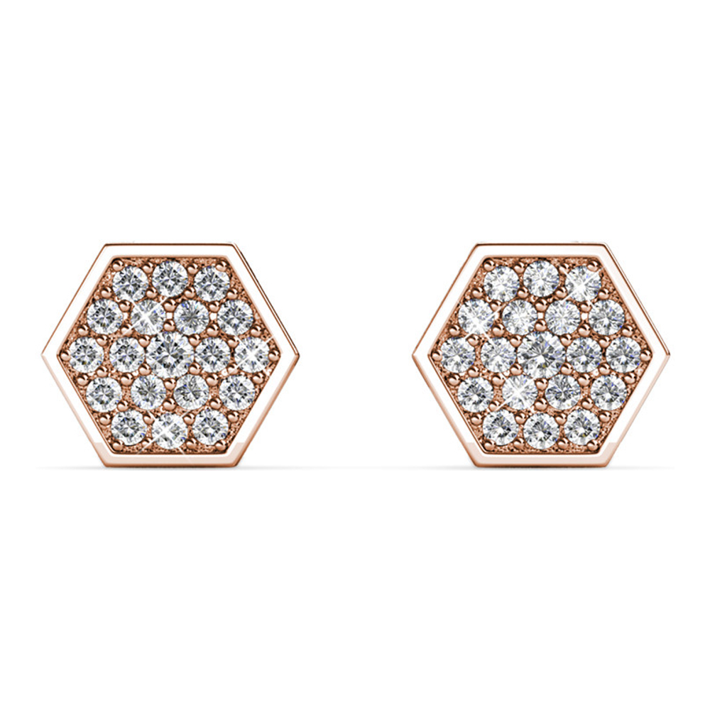 Women's 'Hexagon' Earrings