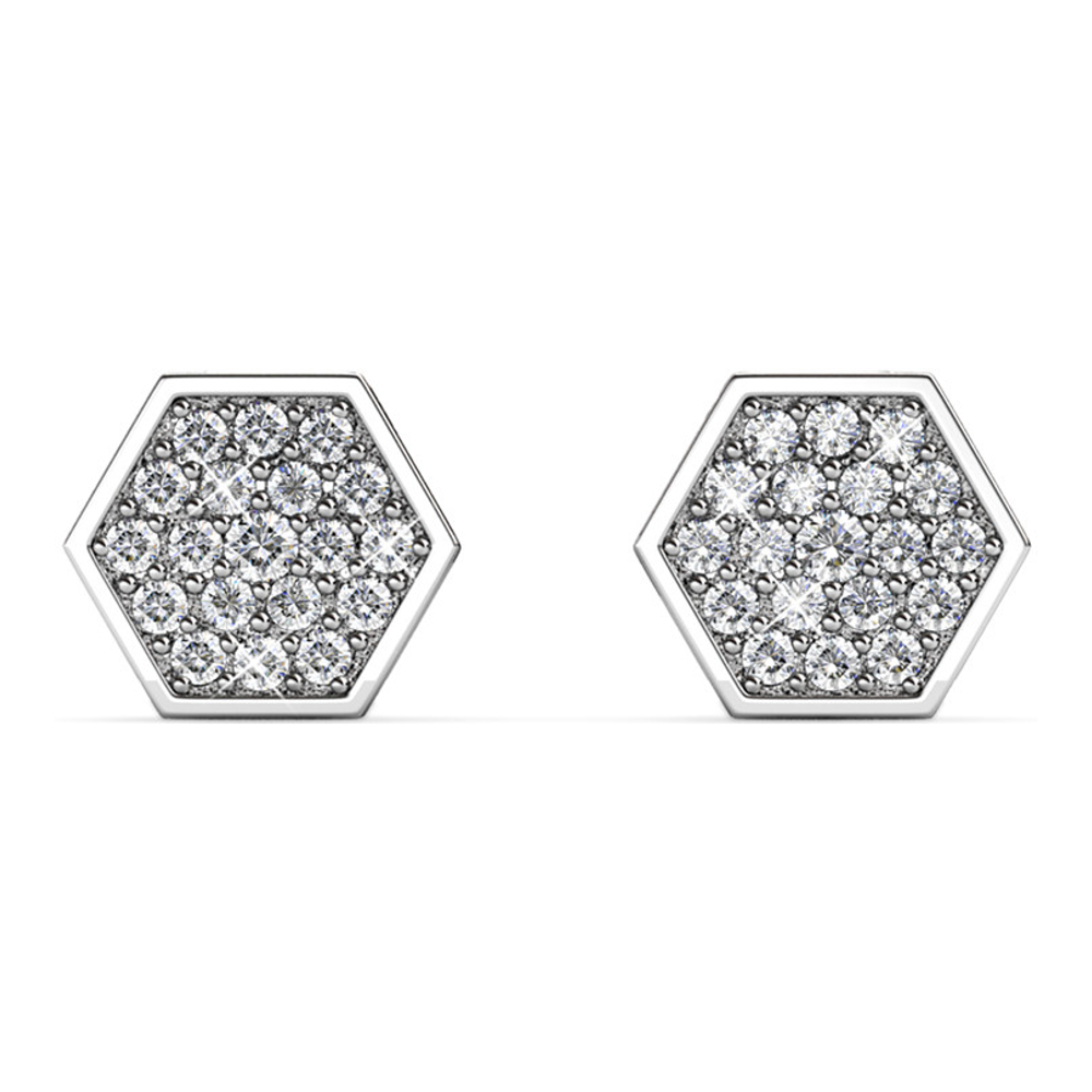 Women's 'Hexagon' Earrings