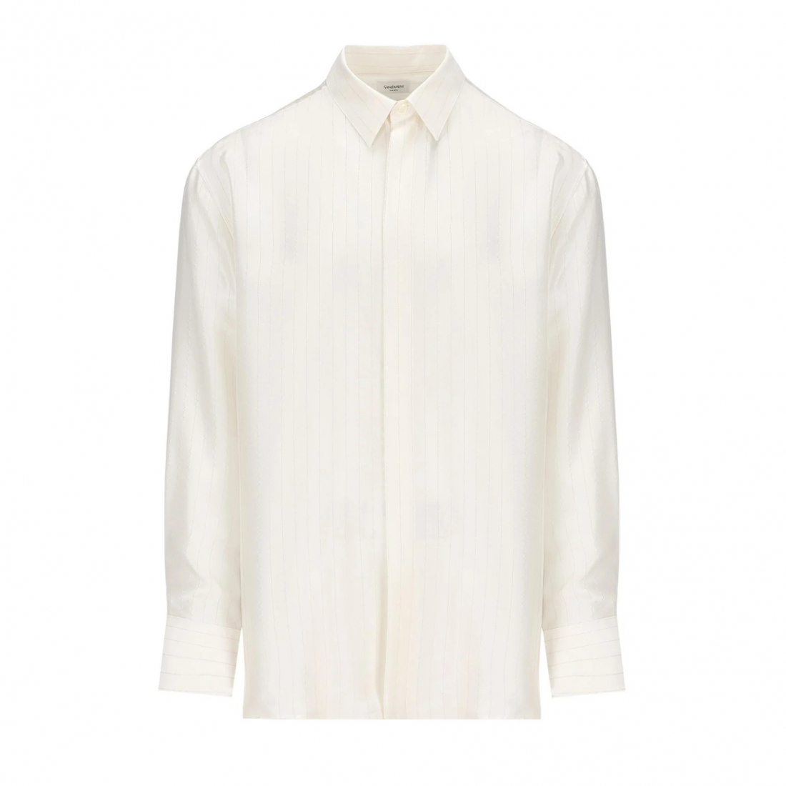 Chemise 'Striped Satin Pique' pour Hommes