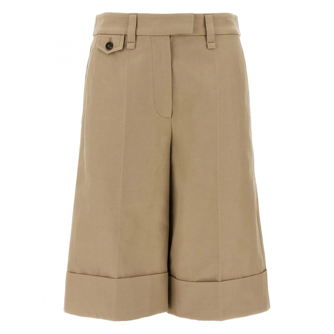 'Turn-Up Tailored' Shorts für Damen