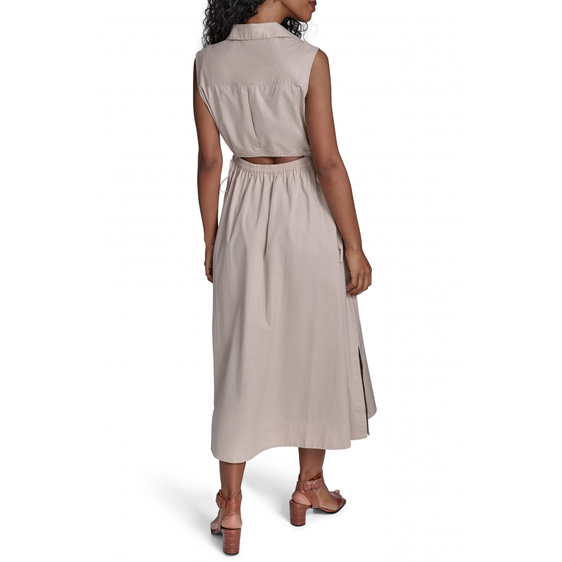 Women's 'Cutout Cotton' Maxi Dress