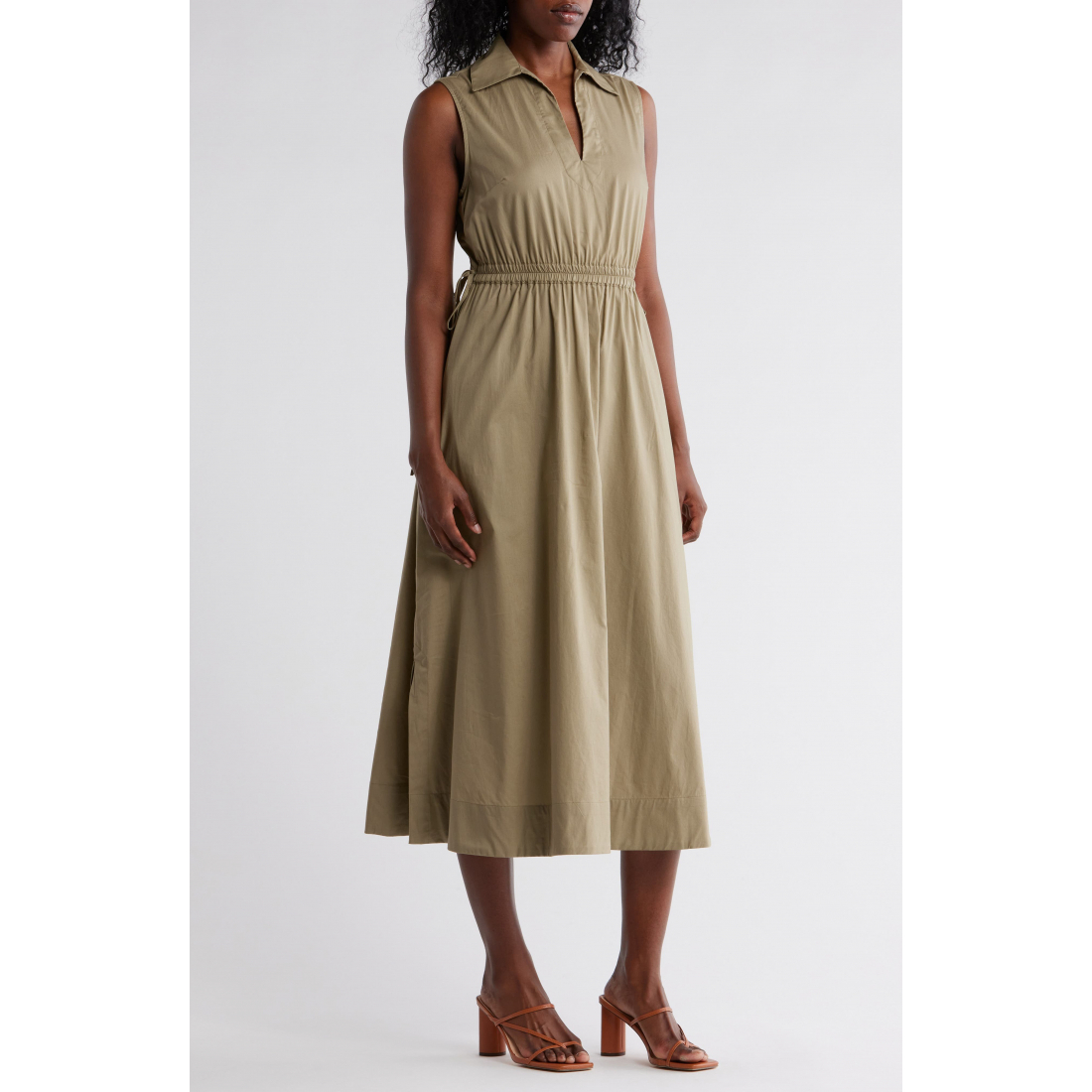 Women's 'Cutout Cotton' Maxi Dress