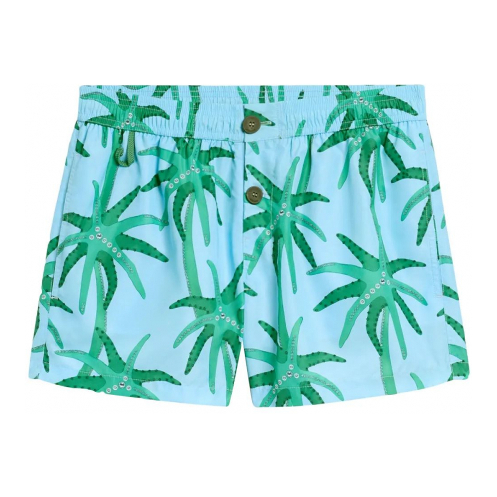 Short 'Floral-Print' pour Hommes