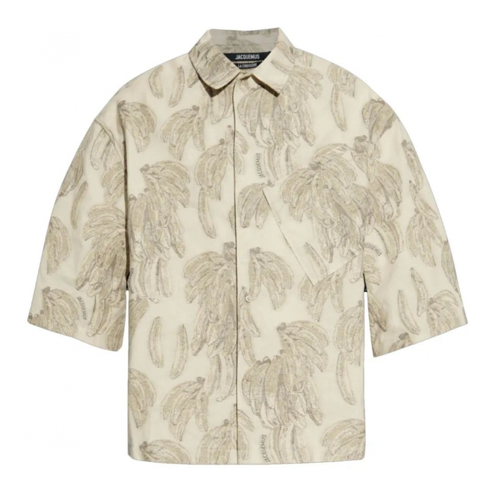 Men's 'Banana-Jacquard' Short sleeve shirt