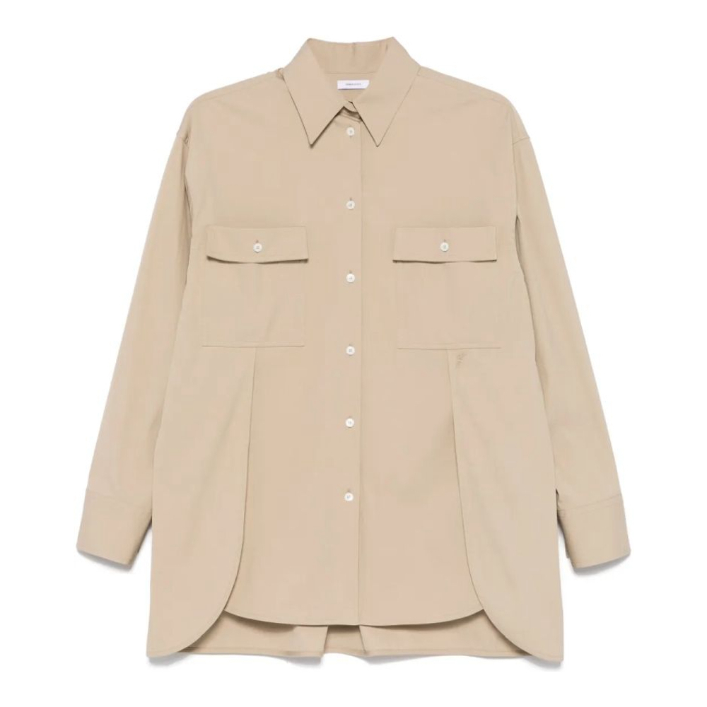 Chemise 'Logo-Embroidered' pour Femmes