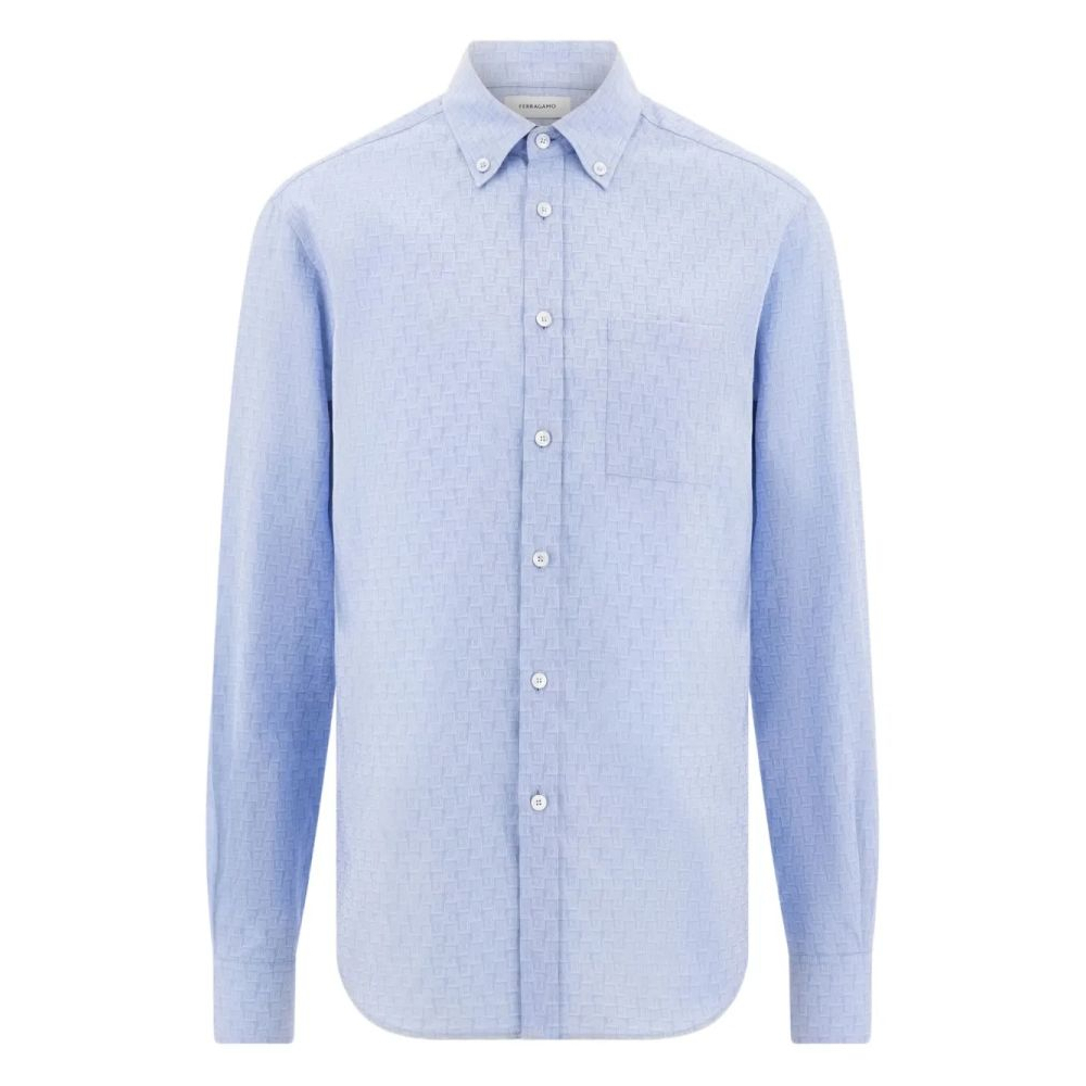 Chemise 'Jacquard Button-Down' pour Hommes