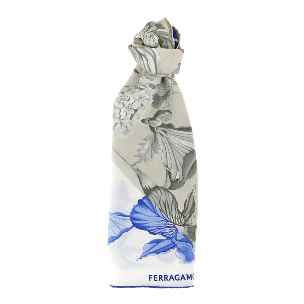 Foulard en soie 'Hydrangea' pour Femmes