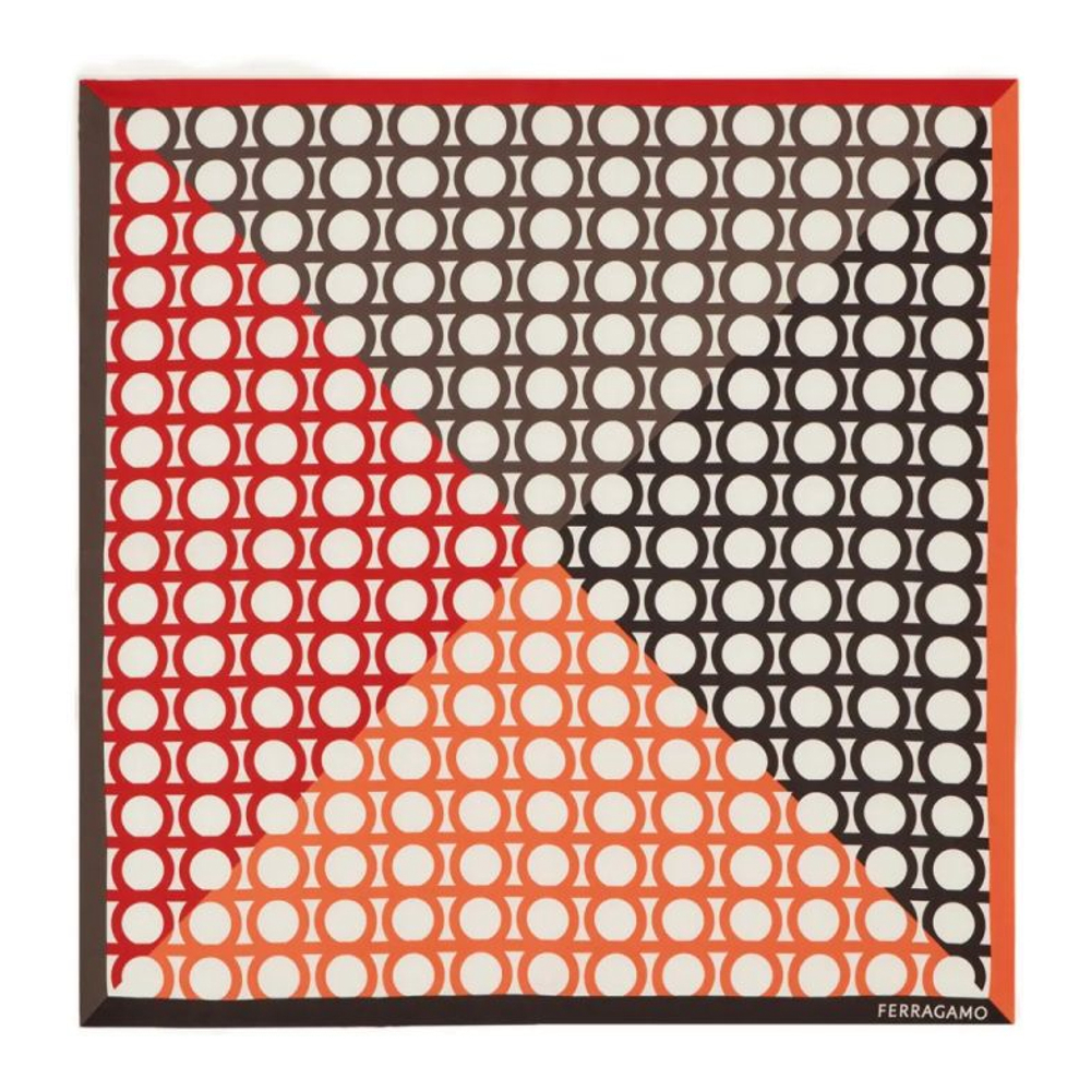 Foulard en soie 'Gancini' pour Femmes