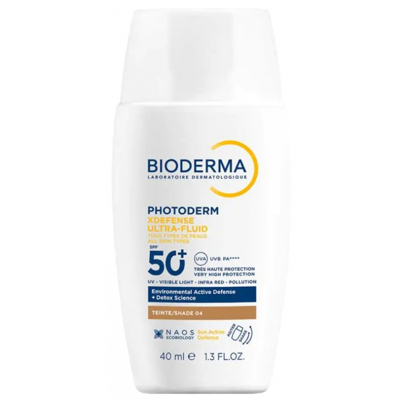 'Photoderm Xdefense Ultra-Fluid SPF50+' Tinted Sunscreen - 4 40 ml