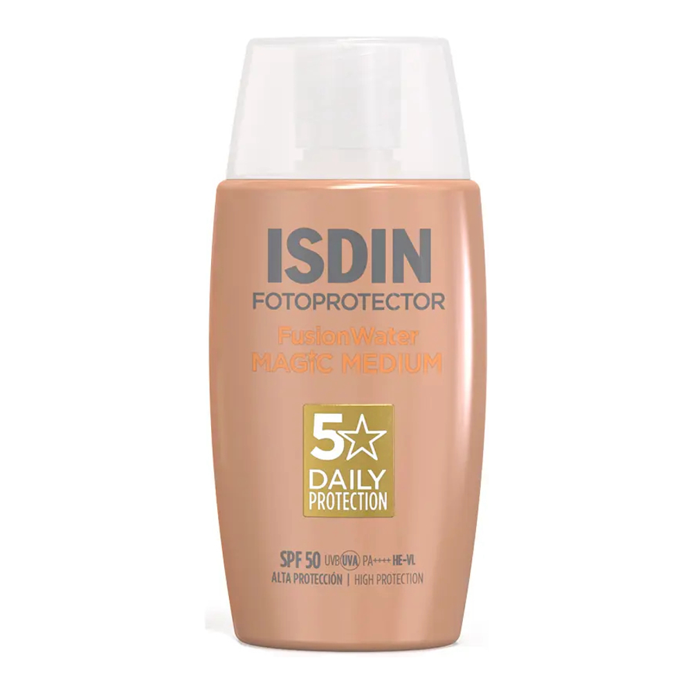 Crème solaire teintée 'Fotoprotectot Fusion Water Color SPF50' - Medium 50 ml