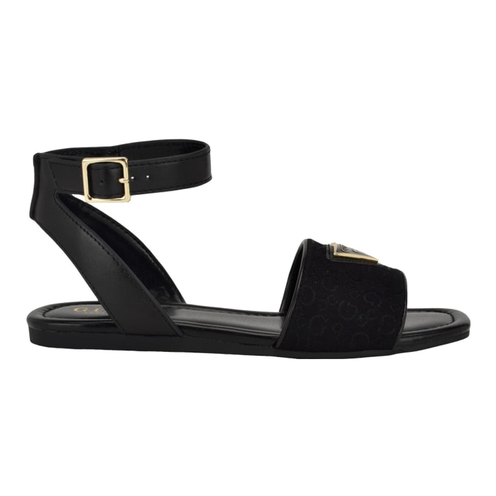 Sandales plates 'Hazens Logo' pour Femmes