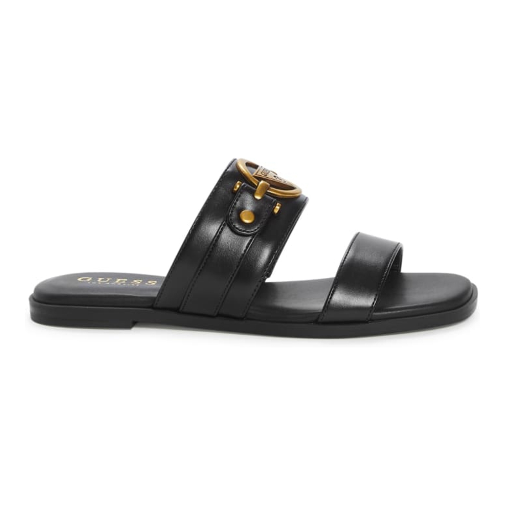 Women's 'Waver Two-Band Slides' Flat Sandals