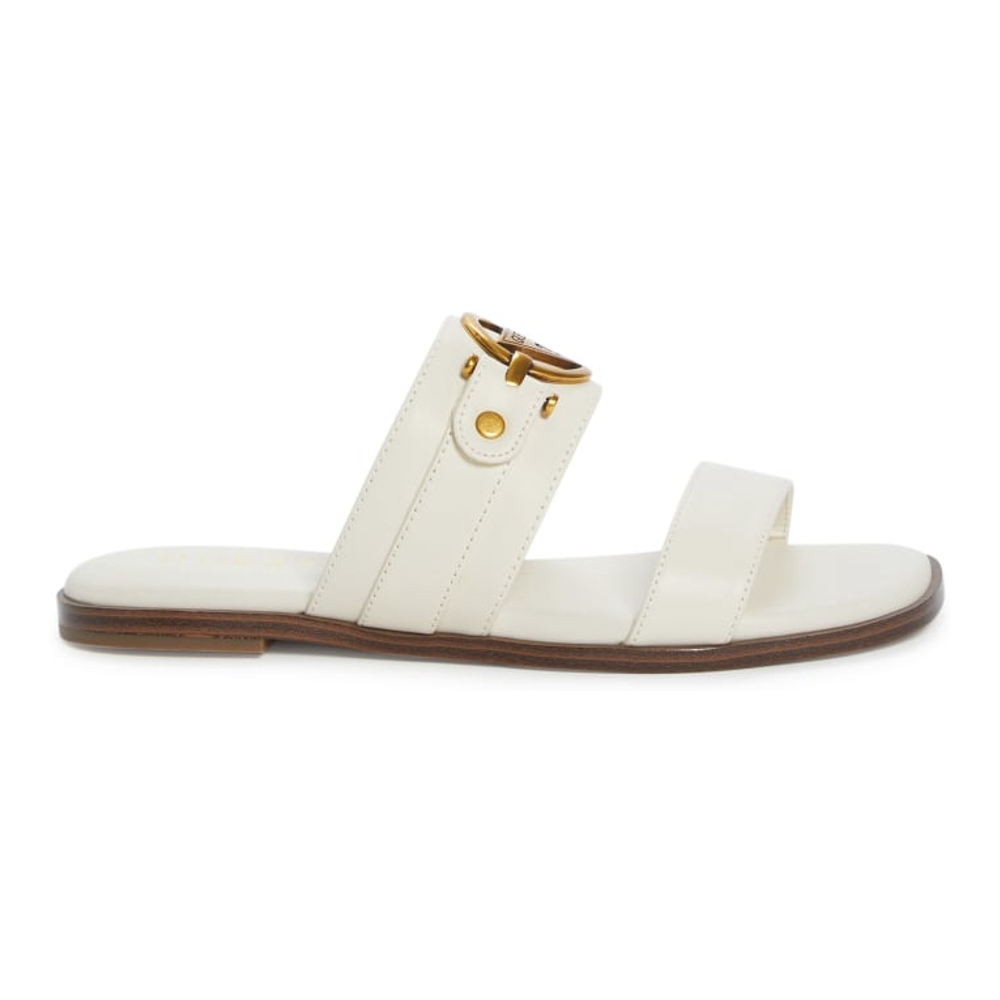 Women's 'Waver Two-Band Slides' Flat Sandals