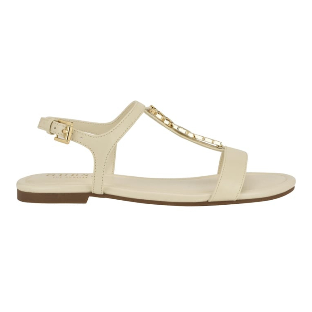 Sandales plates 'Lookon Chain Strap' pour Femmes