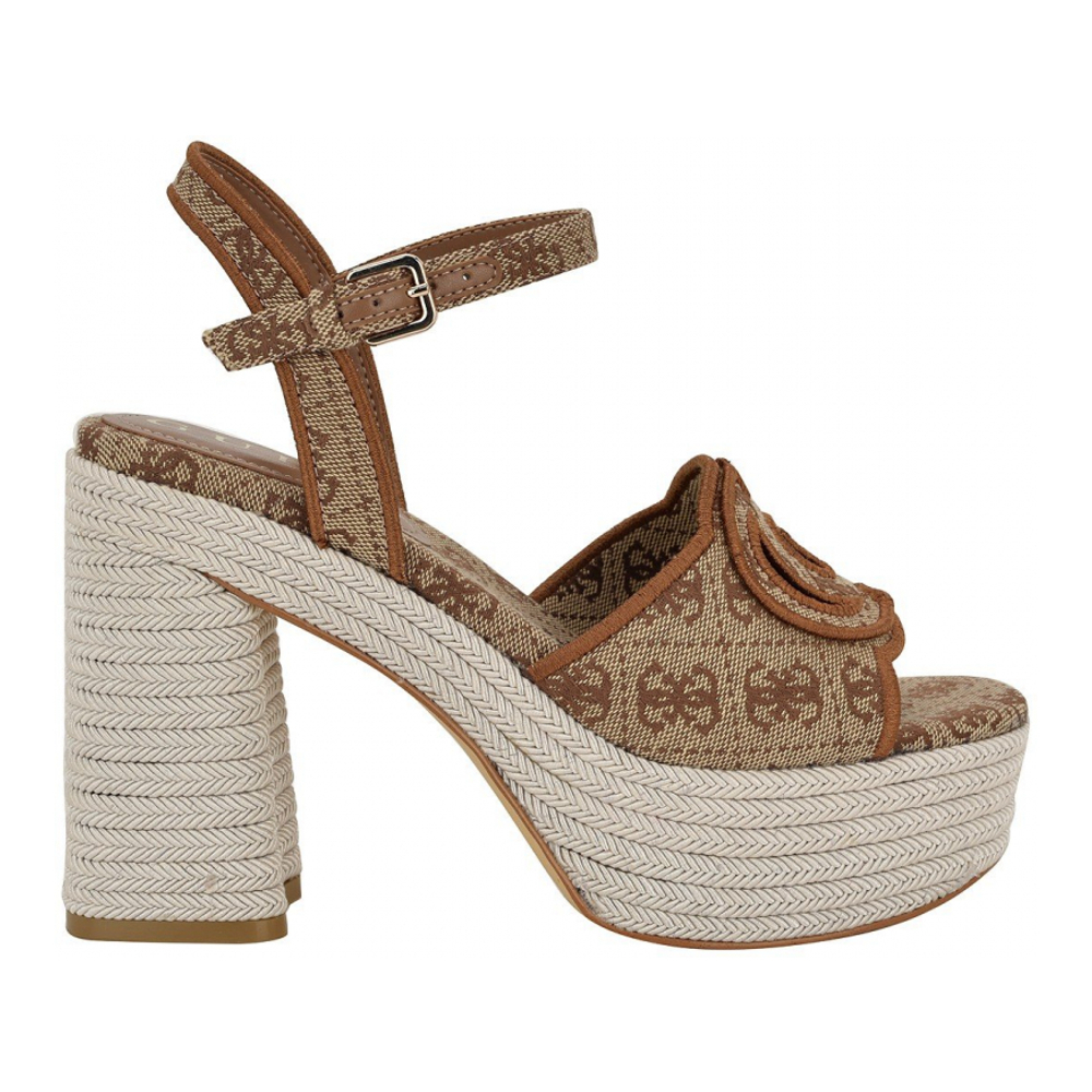 Espadrille Sandales 'Formaly-G Cutout Logo' pour Femmes