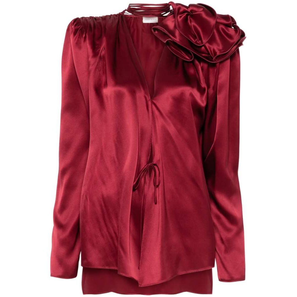 Blouse à manches longues 'Flower' pour Femmes