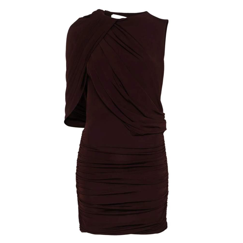 Women's 'Asymmetric Draped' Mini Dress