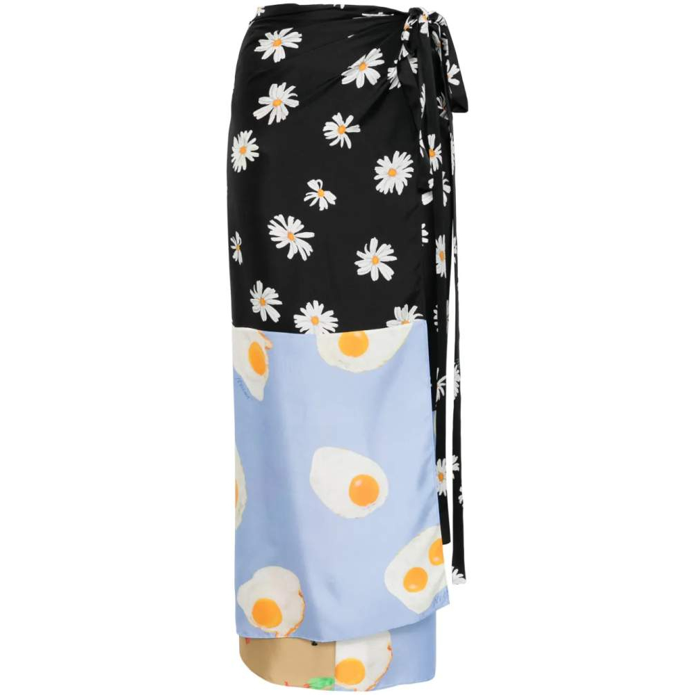 Jupe Maxi 'Colour-Block' pour Femmes