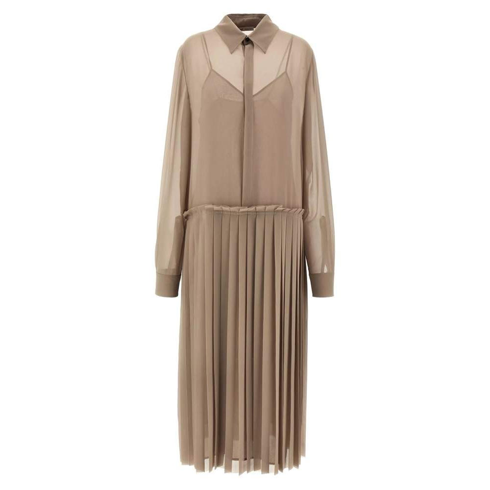 Women's 'Pleated' Midi Dress