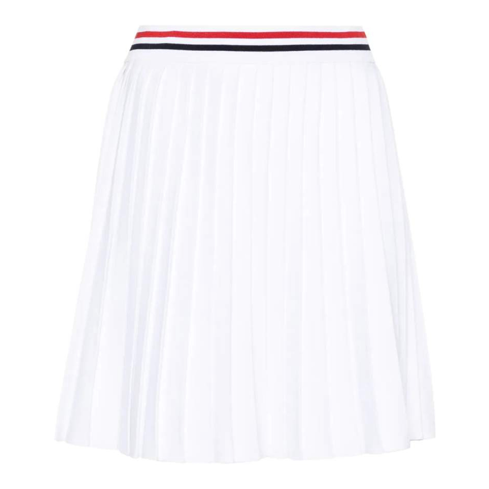 Mini Jupe 'Rwb-Stripe Pleated' pour Femmes
