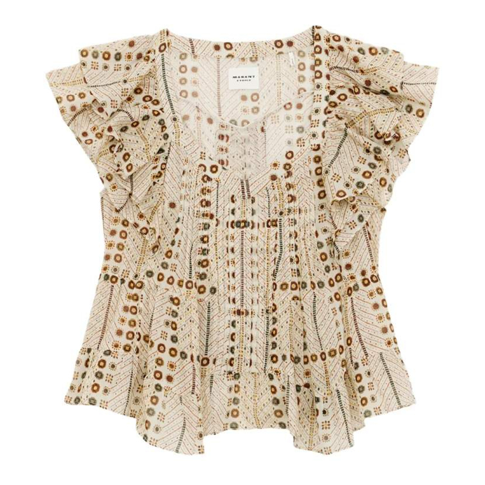 Blouse à manches courtes 'Madrana' pour Femmes