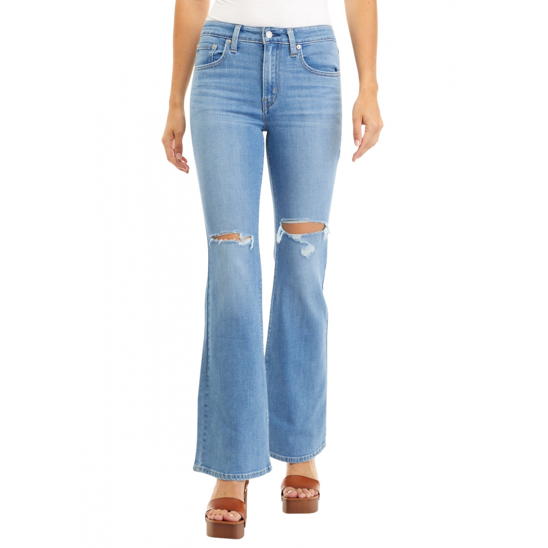 'High Rise Flare Let's Talk' Jeans für Damen