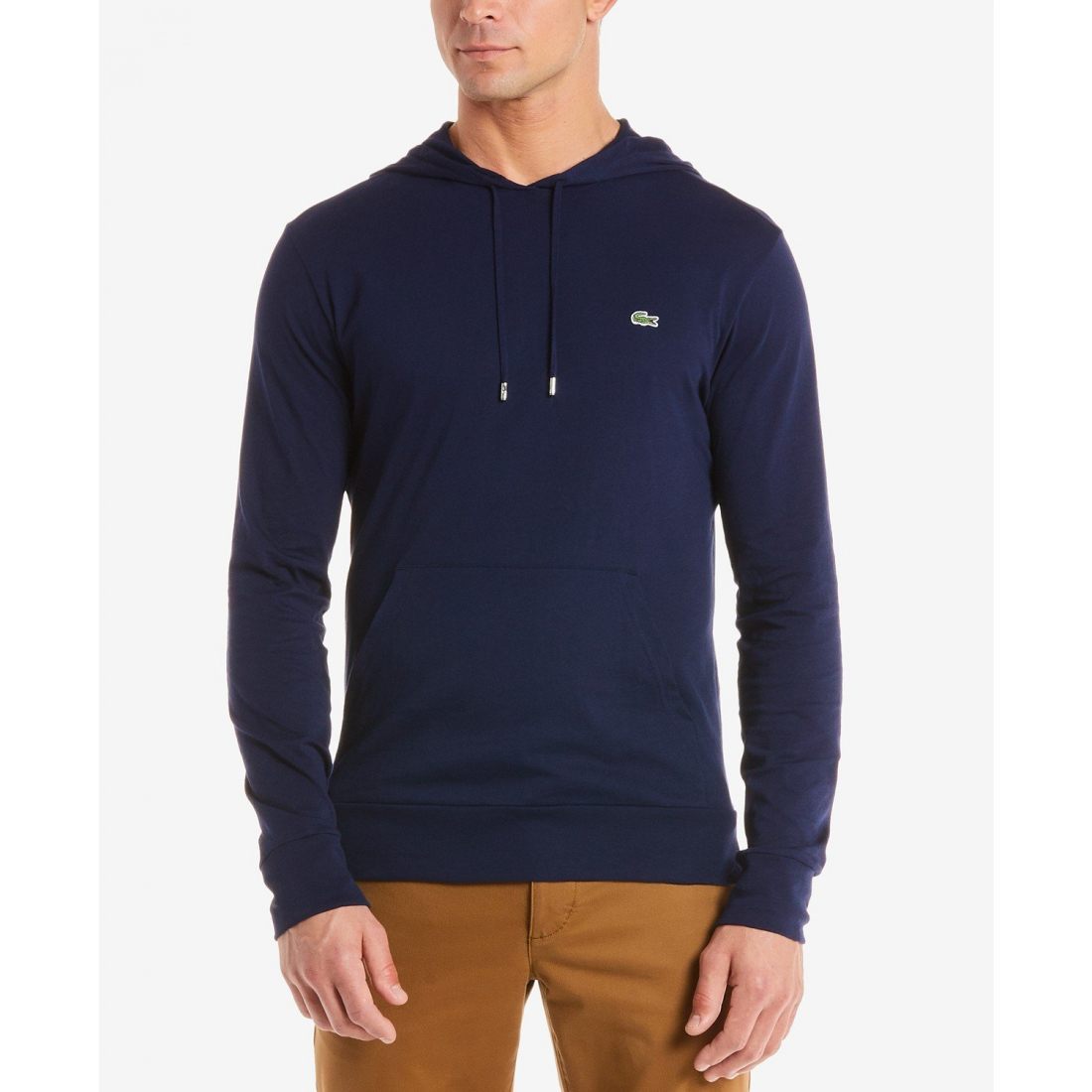 Men's 'Kangaroo Pocket' Long-Sleeve T-Shirt