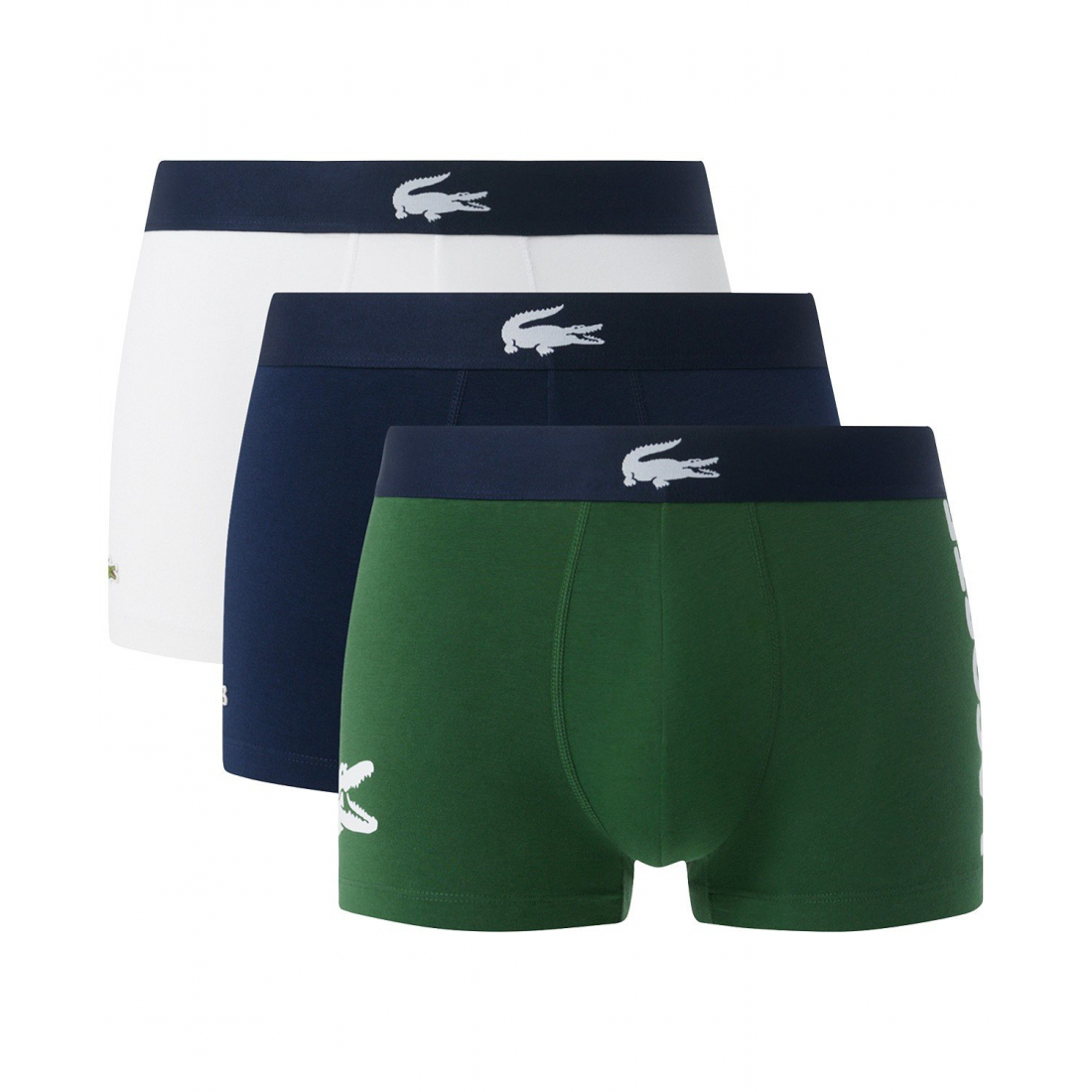 Men's 'Big Croc Logo' Boxer Briefs - 3 Pieces