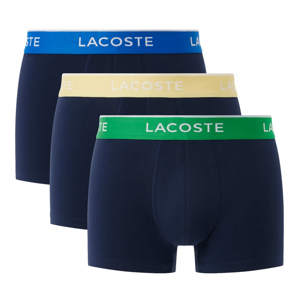Men's 'Logo Waistband' Boxer Briefs - 3 Pieces