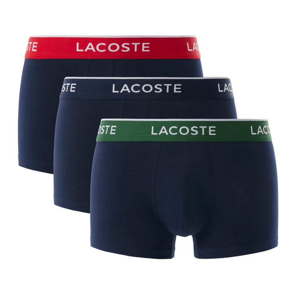 Men's 'Logo Waistband' Boxer Briefs - 3 Pieces