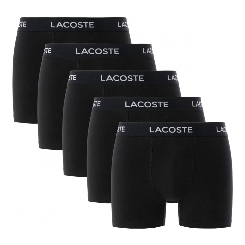 Men's 'Stretch Logo Band' Boxer Briefs - 5 Pieces