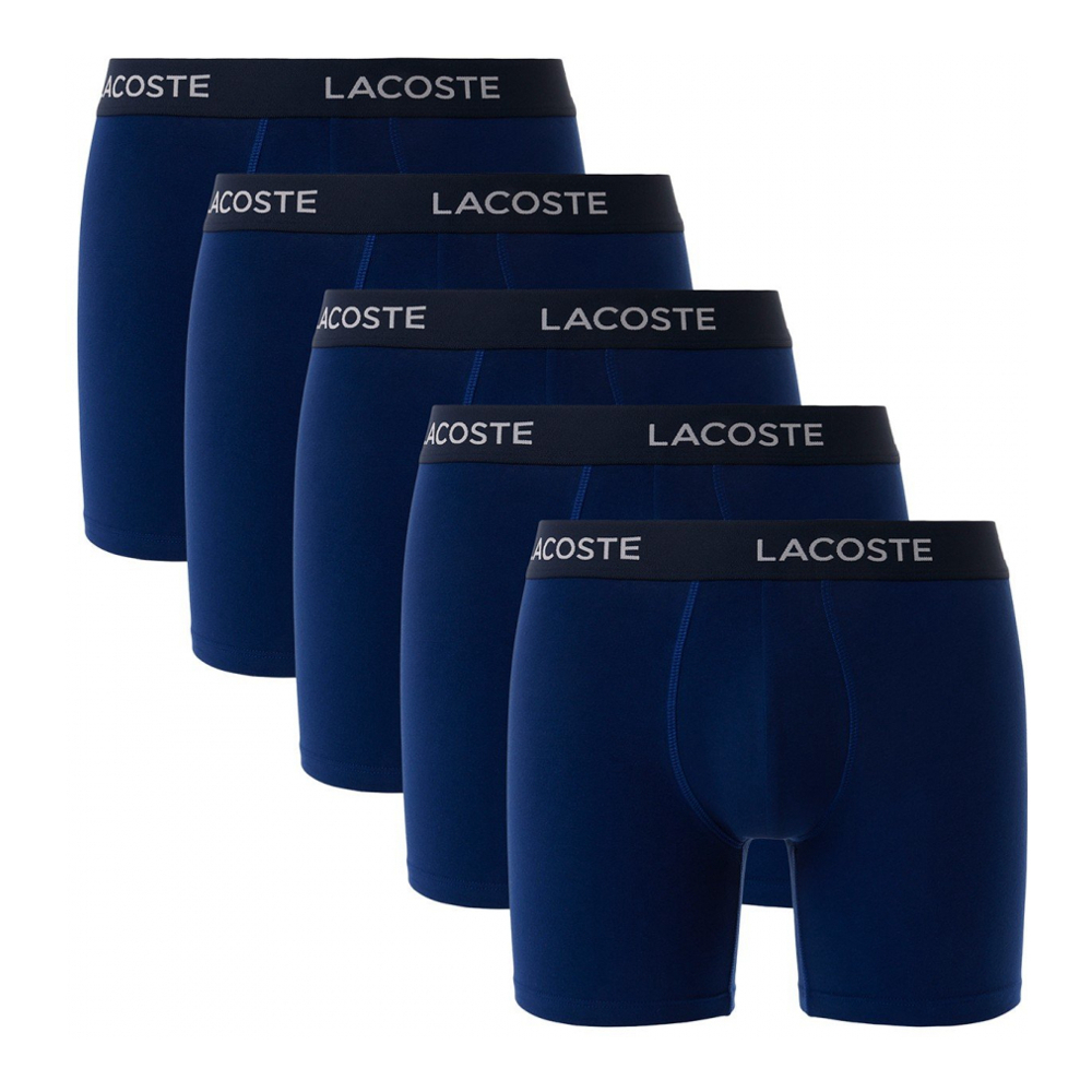 Men's 'Stretch Logo Band' Boxer Briefs - 5 Pieces