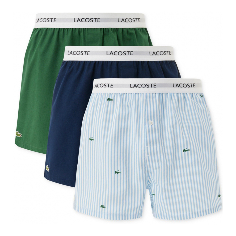 Men's 'Logo' Boxers - 3 Pieces