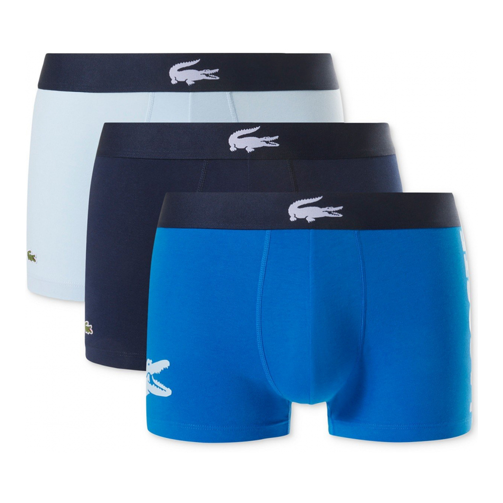 Men's 'Big Croc Logo' Boxer Briefs - 3 Pieces