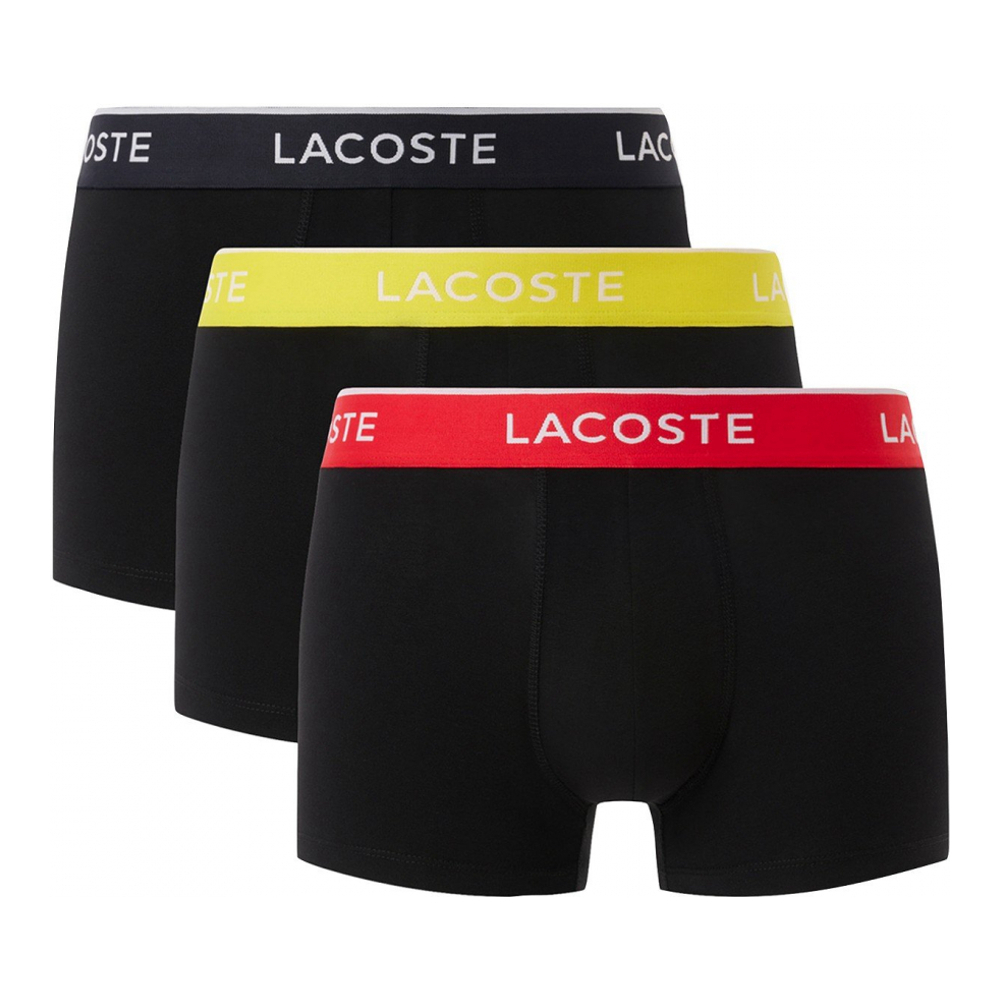 Men's 'Logo Waistband' Boxer Briefs - 3 Pieces