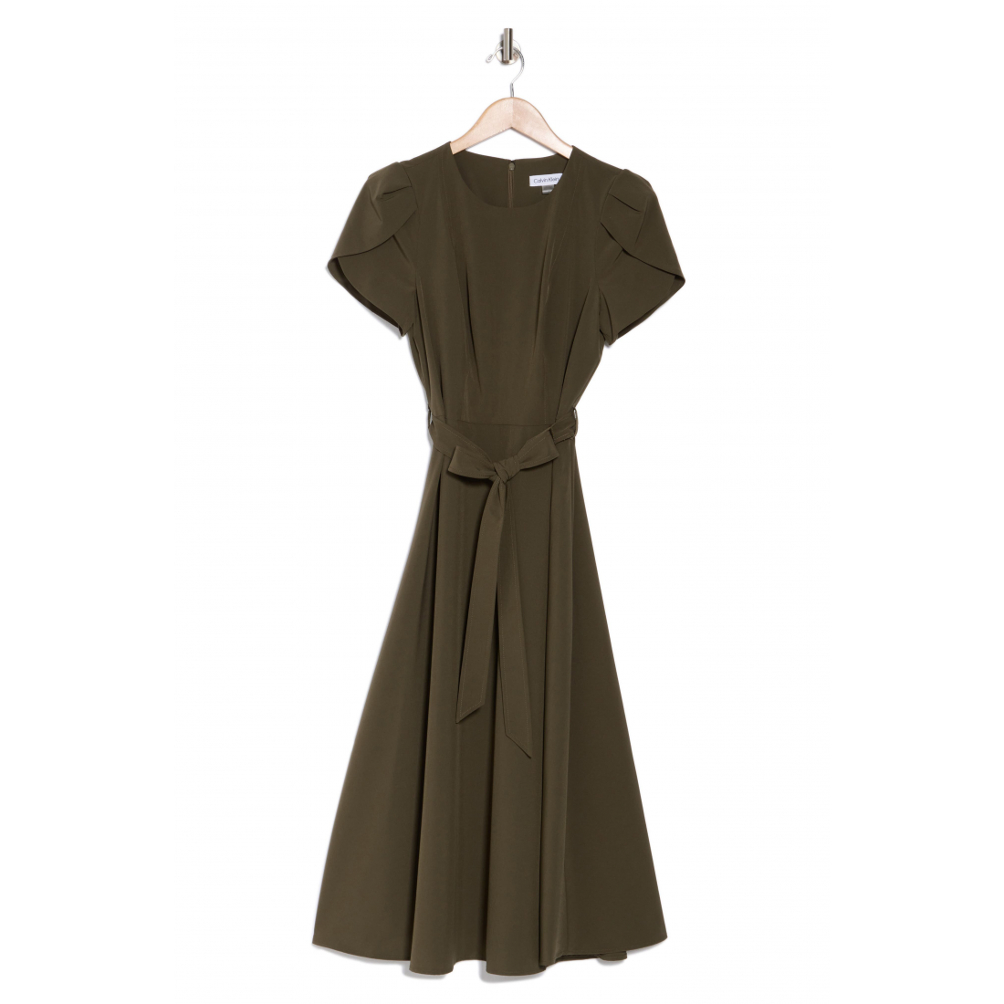 Women's 'Tulip Sleeve Fit & Flare' Midi Dress