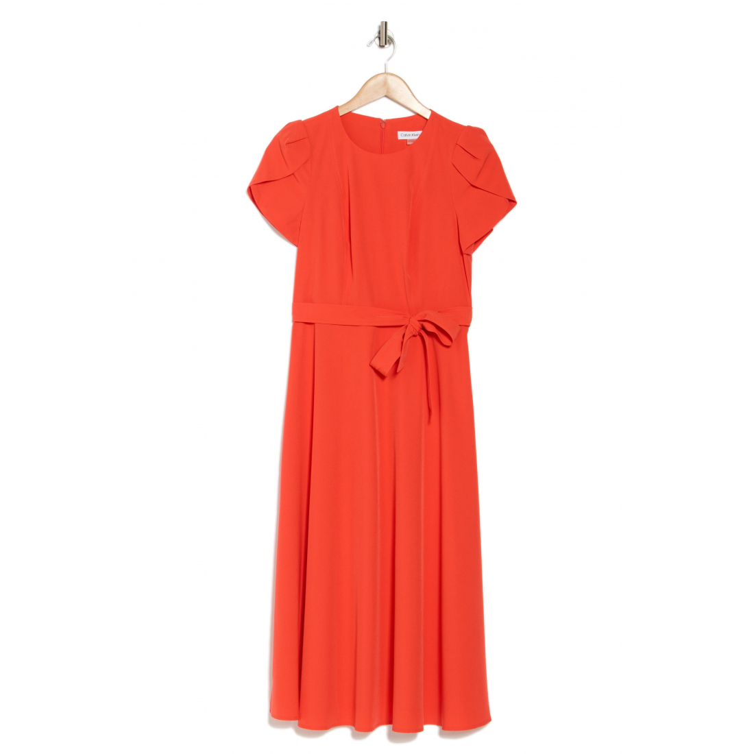 Women's 'Tulip Sleeve Fit & Flare' Midi Dress