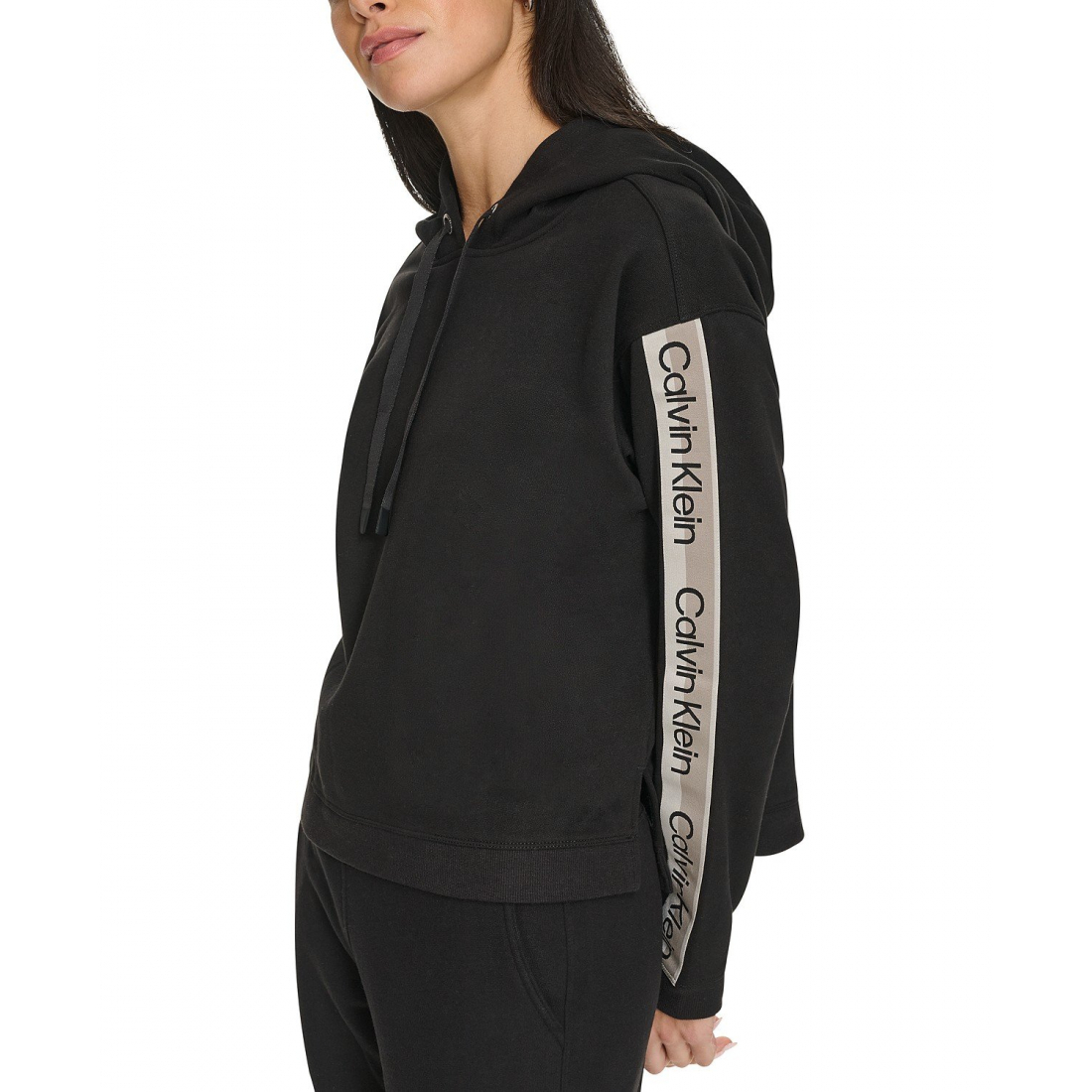 Sweatshirt à capuche  'Logo Stripe Pullover' pour Femmes