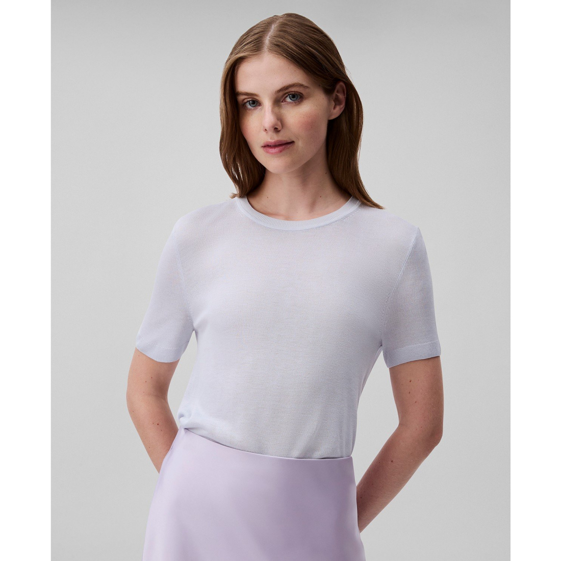 Women's 'Fine Gauge' Short-Sleeve Sweater