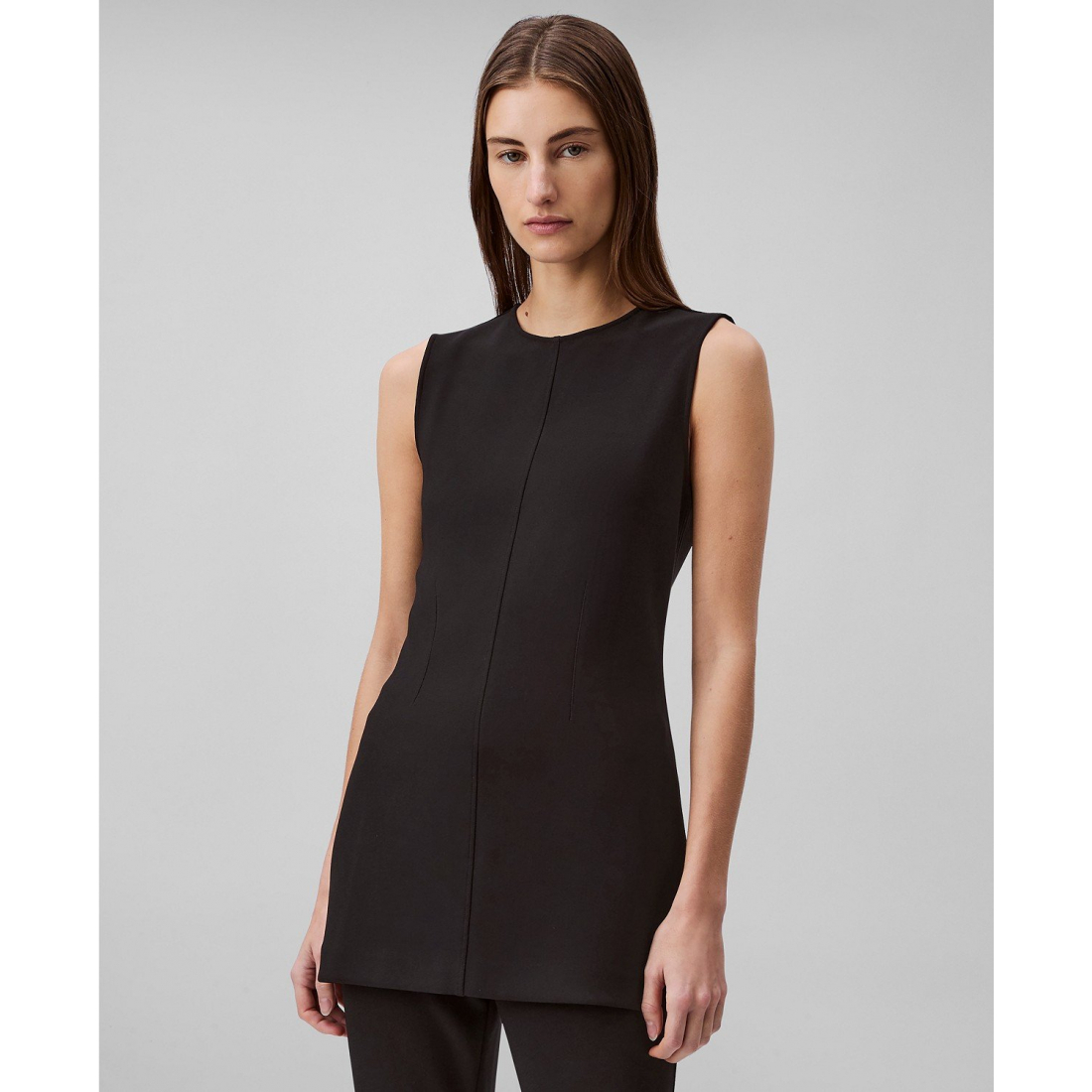 Women's 'Sleeveless Tailored Knit' Tunic