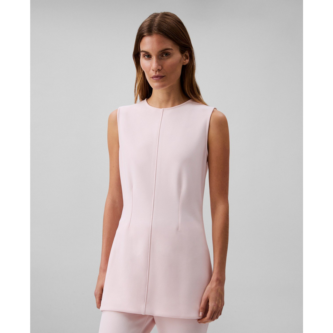 Women's 'Sleeveless Tailored Knit' Tunic