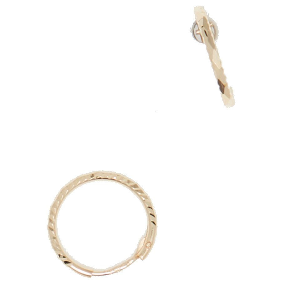 'Créoles Twistées' Ohrringe für Damen