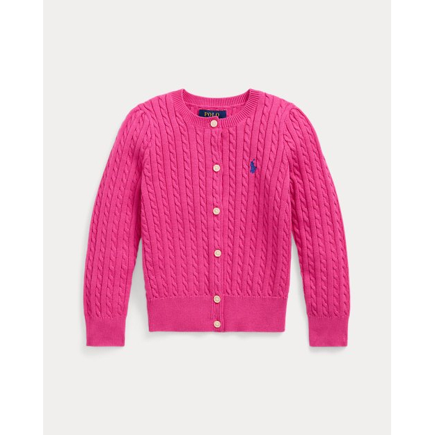 'Mini-Cable Cotton Cardigan' pour Bambins & petites filles